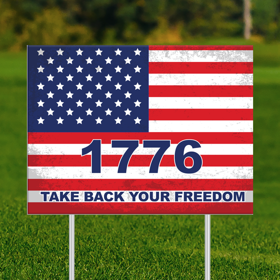 Freedom Yard Sign